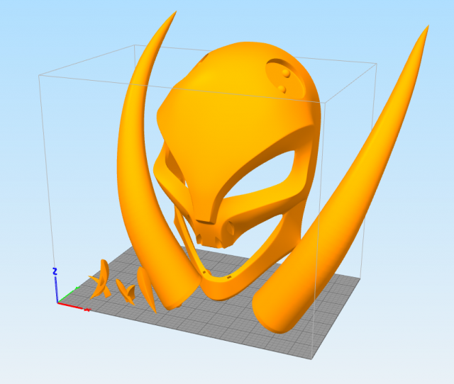 kalista bloodmoon mask 3D 프린트 모델 .c4d .max .obj .3ds .fbx .stl .blend