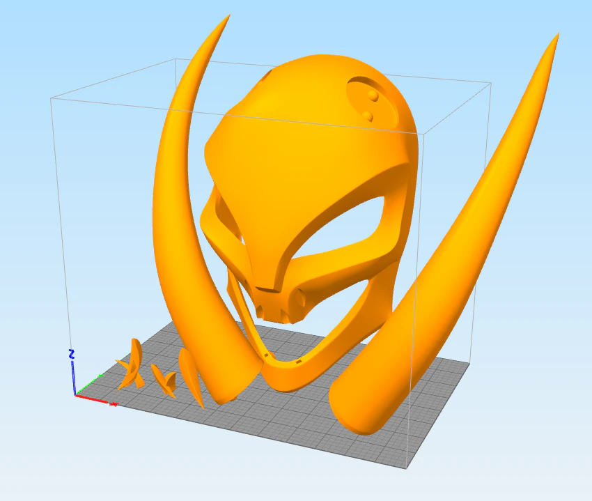 kalista bloodmoon mask 3D Print Model .c4d .max .obj .3ds .fbx .stl .blend 