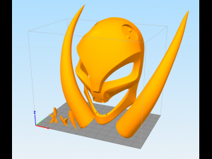 kalista bloodmoon mask 3Dプリントモデル