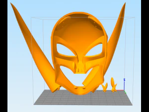 kalista bloodmoon mask 3D Print Model