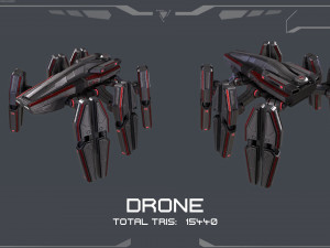 M53 Mako fan concept model 3D-Modell