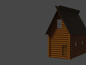 Dorfhaus 3D Modell