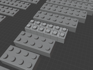 collection of lego bricks Modelo 3D