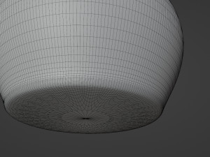 cast iron boiler and metal goblets 3D Model