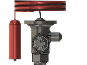 thermostatic expansion valve Modello 3D