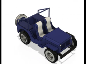 Jeep 3D Modell