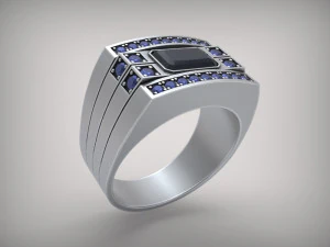 mens ring 001 3D Print Model