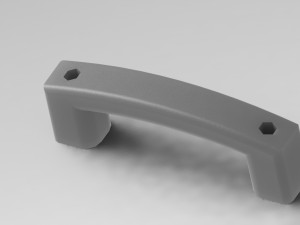 hgi006 handle for gate 3D Print Models