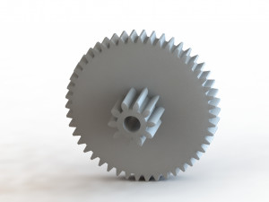 throttle gear opel corsa d 3D Print Model