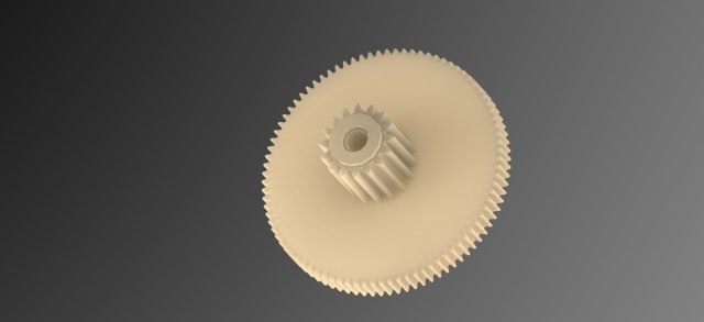carford throttle gear 3D Принт Модель .c4d .max .obj .3ds .fbx .stl .blend 