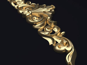 ornament carving 3Dモデル