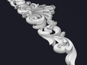 ornament carving 3Dモデル