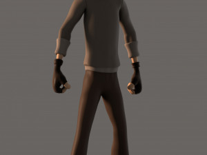 adventurer character Modello 3D