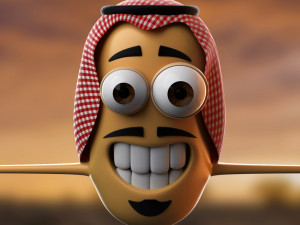 arabic character 3D Model