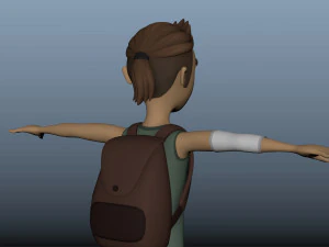 boy character 3D Model