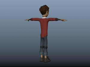 boy character 3D Модель