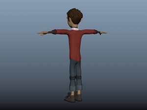 boy character 3D Модель