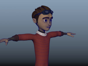 boy character 3D Модель