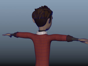boy character 3D Модель