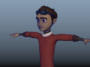 boy character 3D Модель