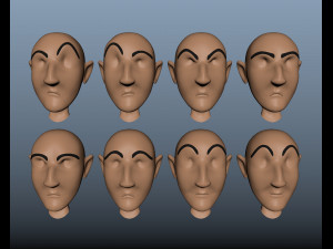 character kid Model 3D
