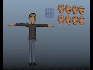 character man 3D Model