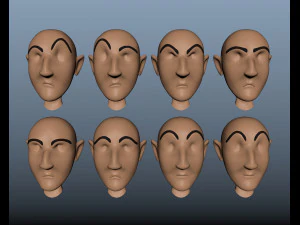 character man 3D Model