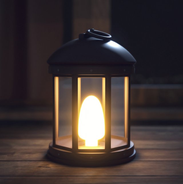 lantern 3D Model .c4d .max .obj .3ds .fbx .stl .blend 