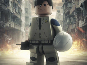 karakter lego Model 3D