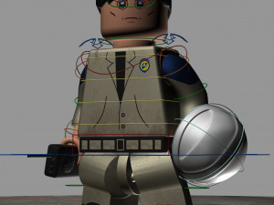 lego character Model 3D