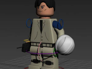 lego character 3D Model