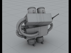 mini robot 3D Model