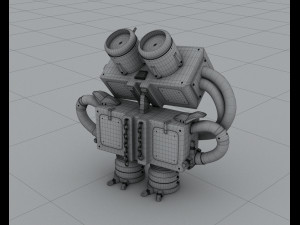 mini robot 3D Model