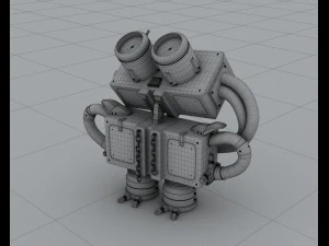 mini robot 3D Model