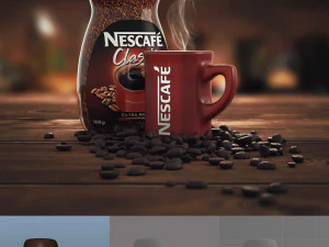 nescafe 3D Model