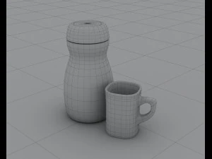 nescafe 3D Model
