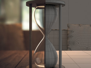 sand hour glass 3Dモデル