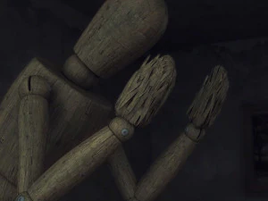 wooden mannequin 3D Model