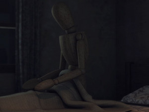 wooden mannequin 3D Модель