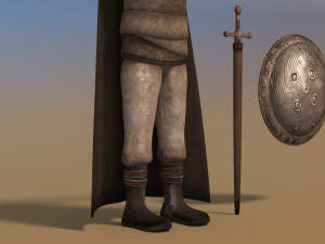 warrior suit Modello 3D