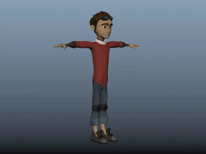 boy character 3D Model