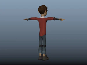 boy character 3D Model