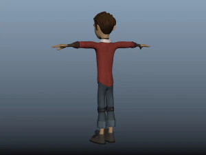 boy character 3D Model