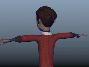 boy character 3D Model