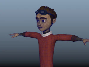 boy character 3D Model