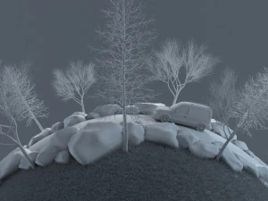 ground 3D Model