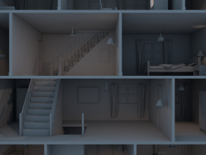 house Modèle 3D