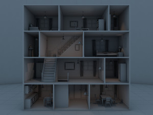 house Modèle 3D