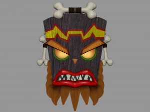 character uka uka 3D Model
