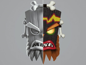 character uka uka Modello 3D